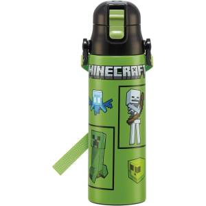 Minecraft: Stainless Water Bottle - 580ml [Skater] 