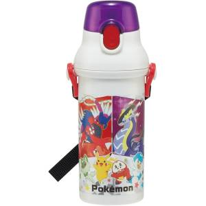 Pokémon: Stainless Water Bottle - Scarlet and Violet - 480ml [Skater] 