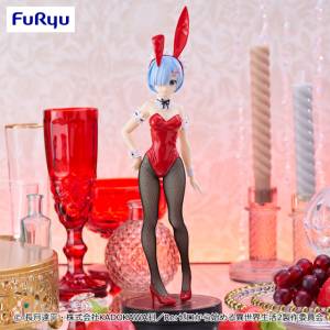 BiCute Bunnies: Re: Zero kara Hajimeru Isekai Seikatsu - Rem - Red Color Ver. (Prize Figure) [FuRyu]