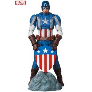 MAFEX (No.220): Captain America The Winter Soldier - Captain America (Classic Suit Ver.) [Medicom Toy]