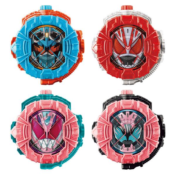 Ensky Custodia Per Carte Kamen Rider Zi-O - 65 Protettori, Made In Japan - 3