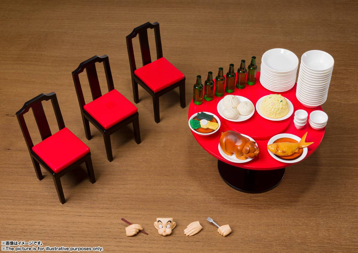 S.H.FIGUARTS: Dragon Ball Z - Son Goku's Eating Moderately Set (Reissue) [Bandai Spirits]