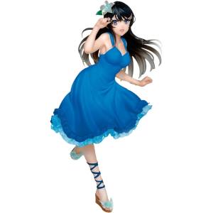Coreful Figure: Rascal Does Not Dream of Bunny Girl Senpai - Sakurajima Mai Summer Dress Blue Ver. (Taito Prize Figure)