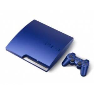 PlayStation 3 Slim 160GB Titanium Blue [Occasion / Loose]