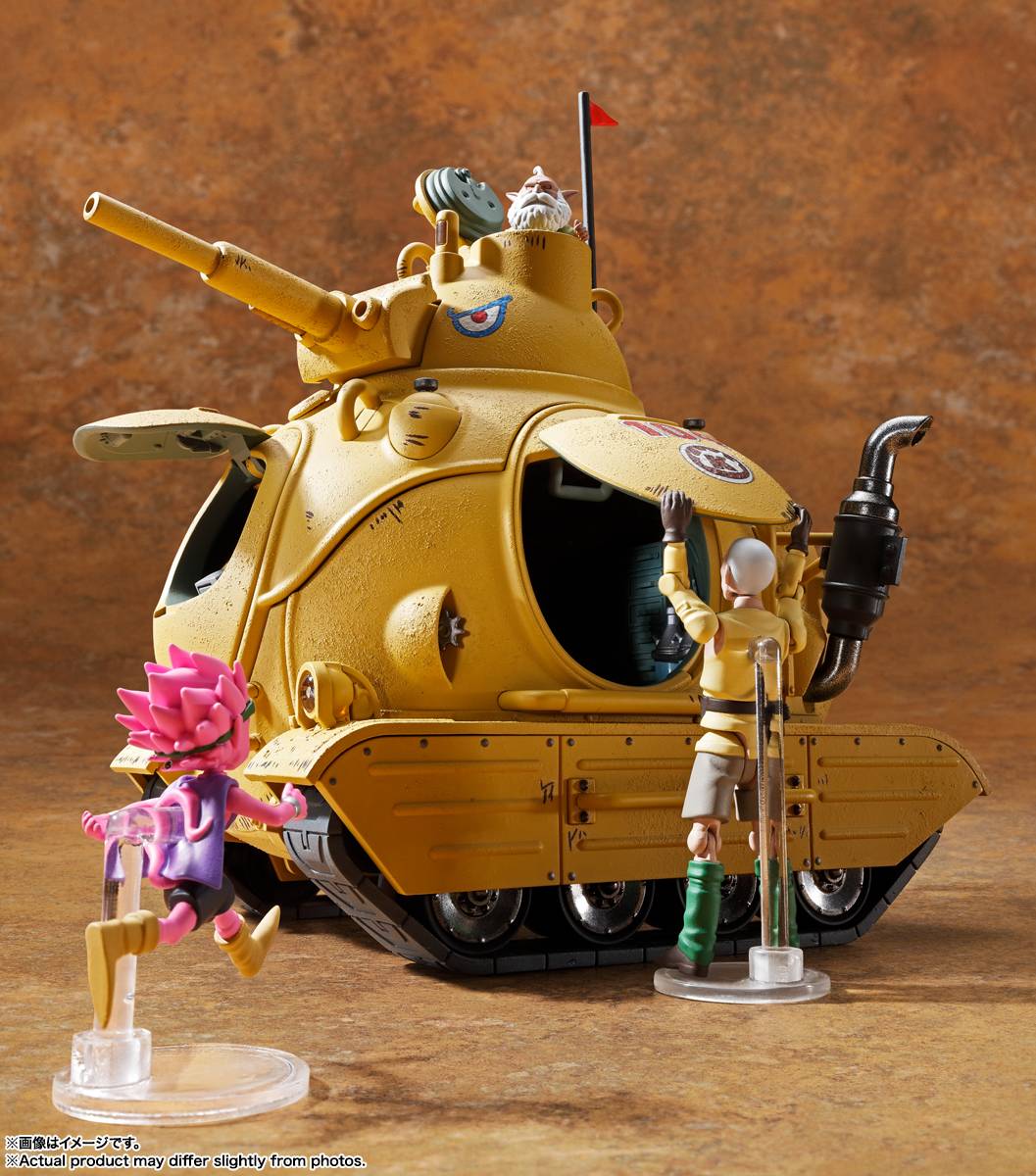 Chogokin: Sand Land - Beelzebub & Rao & Thief (Royal Army Tank Corps No.  104) [Bandai Spirits]