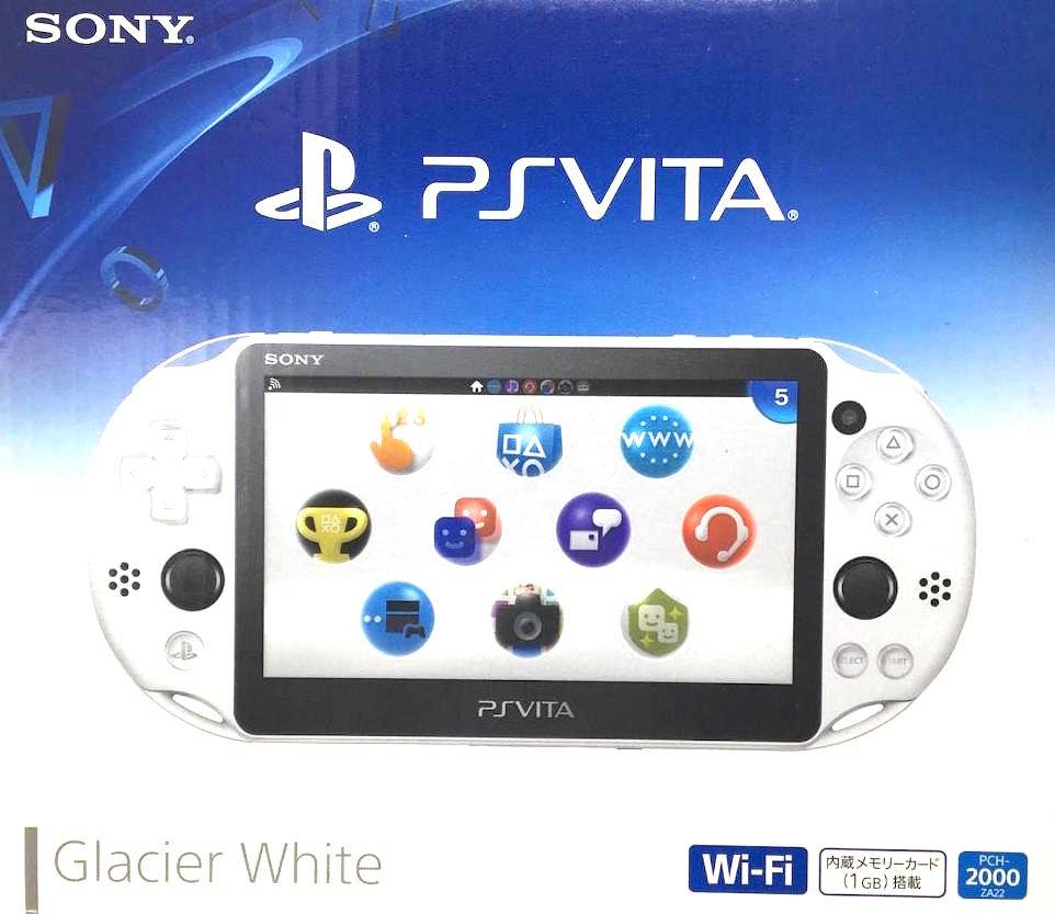 PSVITA PCH-2000 ホワイト 3-068 Sony PlayStation Vita 64 GB Silver Handheld System for sale