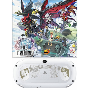 PlayStation Vita Slim x World of Final Fantasy - White Primero Edition - Wi-Fi [Used Good Condition]