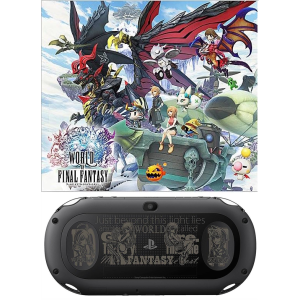 PlayStation Vita Slim x World of Final Fantasy - Black Oobito Edition - Wi-Fi [Used Good Condition]