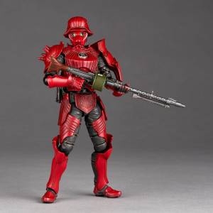 KT Project / Revoltech: Kerberos Panzer Jäger - Protect Gear - Sonderplattenpanzer 34 Deep, Red Ver. (Limited Edition) [Kaiyodo]