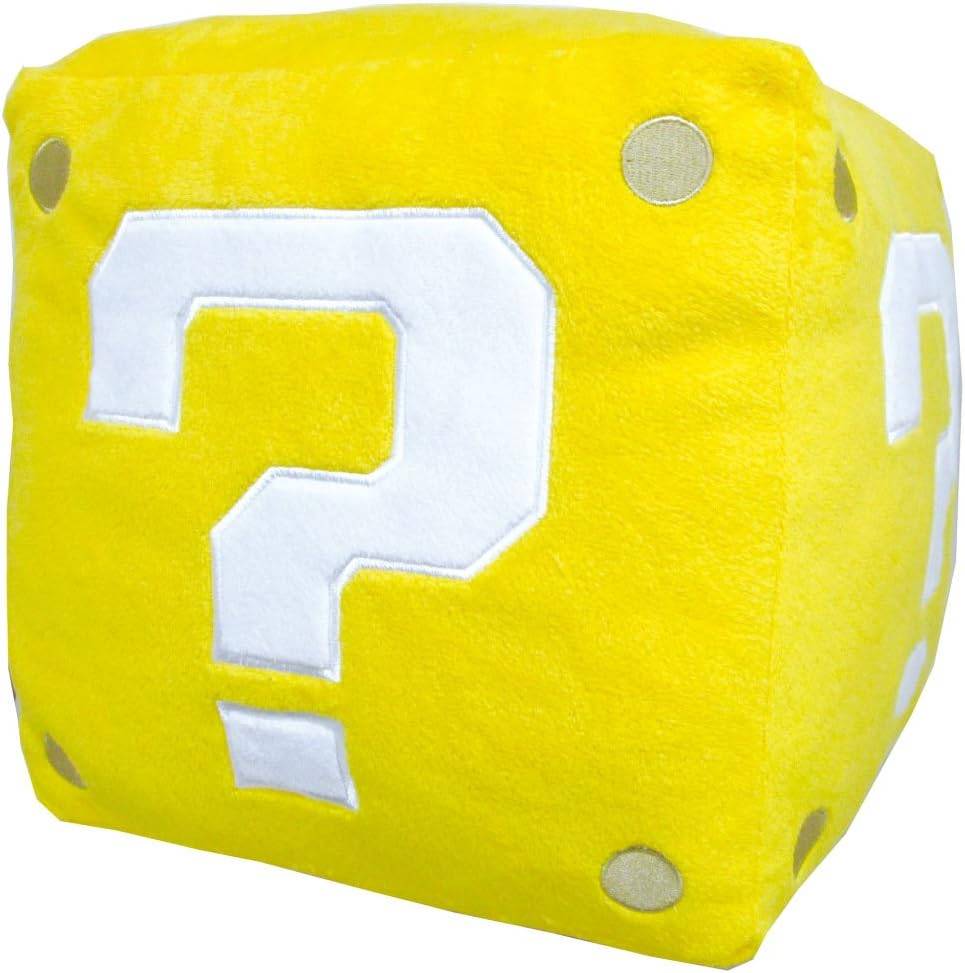 Super Mario: Cushion Plush - Question Block | Nin-Nin-Game.com