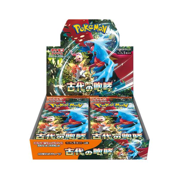 Pokemon TCG Expansion Pack Scarlet & Violet Ancient Roar (30 Packs/Box)