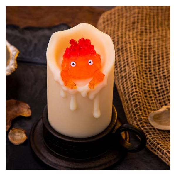 Studio Ghibli Howl's Moving Castle Calcifer's Flickering Candlelight