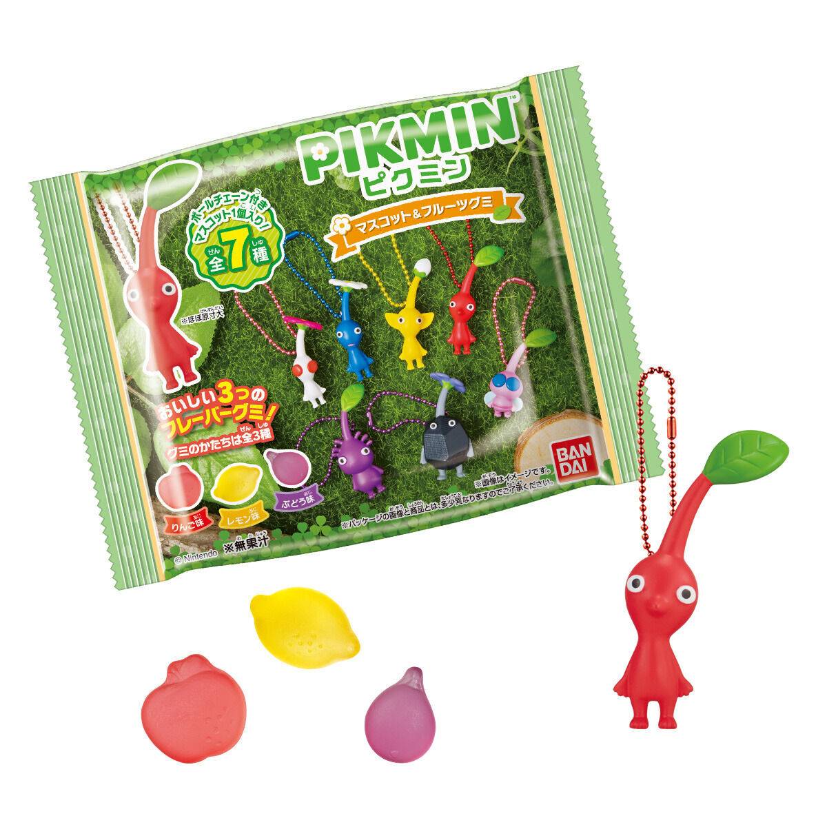 Shokugan: Pikmin - Mascot and Fruit Gummi (12 pack box) (Reissue) [Bandai]