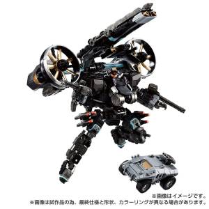 Diaclone: Garuda Versalter - Gyro Lifter Unit - Raven (Limited