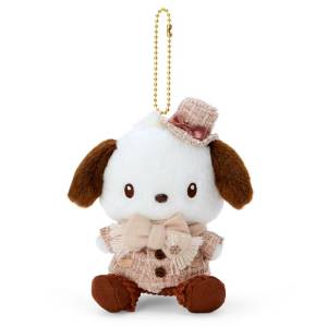 Sanrio Plush: Winter Dress Design Series - Pochacco Mascot Holder (Limited Edition) [Sanrio]