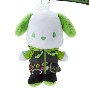 Sanrio Plush: Vivid Neon Series - Pochacco Mascot Holder (Limited Edition) [Sanrio]