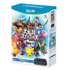 Dairantou Smash Brothers for Wii U - GameCube Controller Adaptor Tap Set [WiiU - Occasion BE]