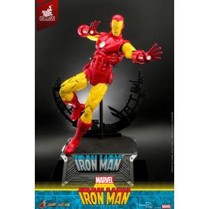 Comic Masterpiece Diecast: Marvel Comics - Iron Man - 1/6 Classic Version - Fully Poseable Figure [Hot Toys]