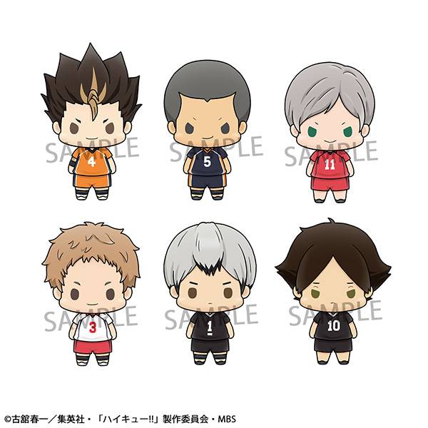 Haikyu!!: Chokorin Mascot Collection Vol.3 (6 Pack Box) [Megahouse]