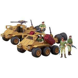 Combat Armors Max (06): Fang of the Sun Dougram - J. Locke & Liberation Army Guerrilla 1/72 (Reissue) [Max Factory]