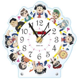Me & Roboco: Acrylic Clock - Everyone Gather Together [16 Directions]