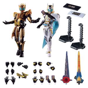 Shokugan: So-Do Kamen Rider Gotchard → 4 ← & Kamen Rider Outsiders Legend & Zein Premium Edition [Bandai]