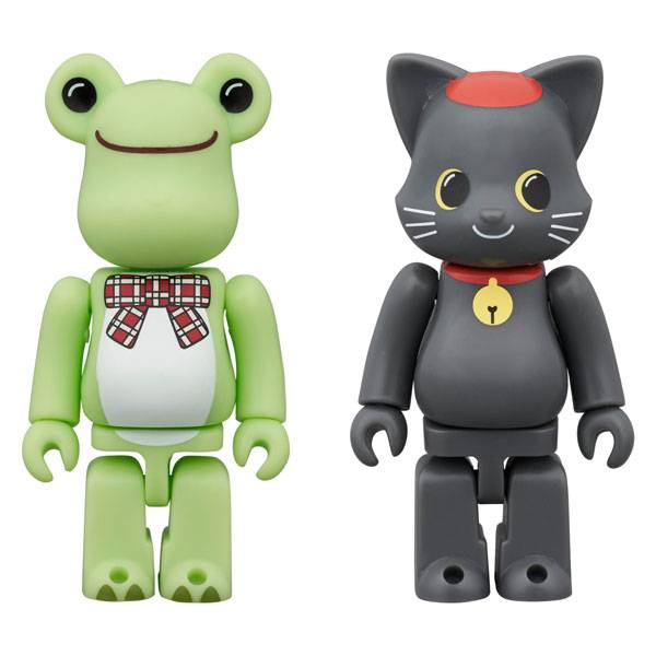 BE@RBRICK / BEARBRICK: Pickles the Frog & NY@BRICK Black Cat