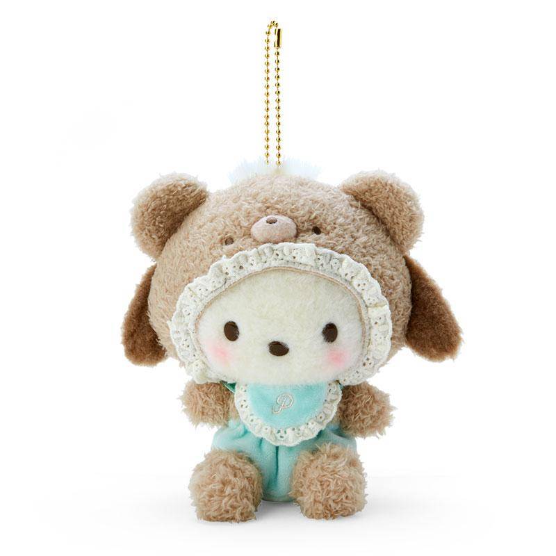 Sanrio Plush: Latte Bear - Mascot Holder - Pochacco (Limited 