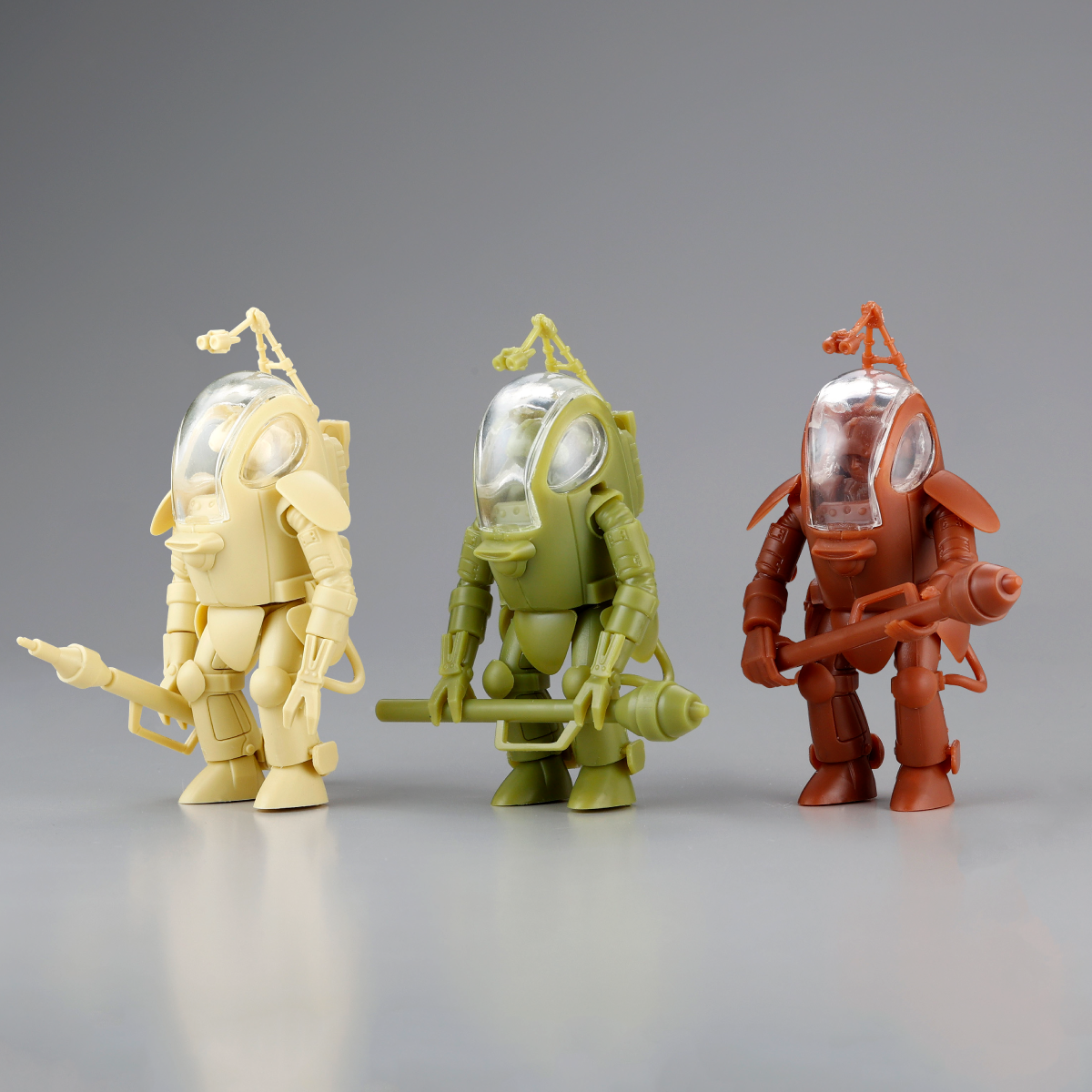 ARTPLA: Maschinen Krieger - (3 Unit Set) Bremen P.K.A. (Plastic Model) [Kaiyodo]