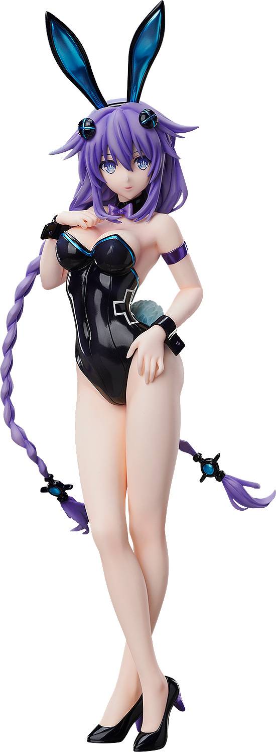 B-STYLE: Hyperdimension Neptunia - Purple Heart 1/4 - Bare Legs Bunny Ver [FREEing]