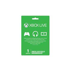 Xbox Live PrePaid Card - 1 month Gold Membership