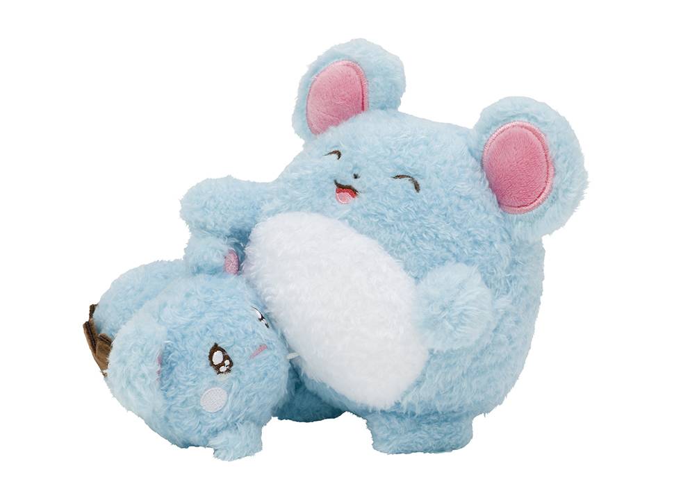 Pokemon Plush: Buruburu...Mugyu! - Nakibeso Azurill & Marill [The Pokémon Company]