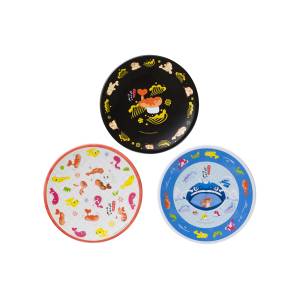 Pokemon: Dai Sushi! Full of Tatsugiri - Melamine Plates (Set of 3) [The Pokémon Company]