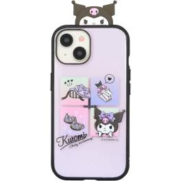 Gourmandise Kuromi IIIIfit Clear iPhone Case for iPhone15 / 14 / 13 as shown in figure One Size Gourmandise Kuromi IIIIfit Clear iPhone Case for iPhone15 / 14 / 13 as shown in figure One Size