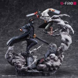 S-Fire: Chainsaw Man - Chainsaw Man & Samurai Sword 1/7 - Super Situation Figure (Limited Edition) [SEGA]