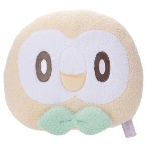 Pokemon: Pokepeace - Face Shaped Cushion Plush - Rowlet [The Pokémon Company]
