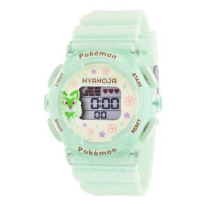 Pokemon: Digital Watch - Poussacha (Light Green Ver.) [The Pokémon Company]