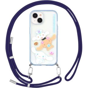 Sanrio Characters: IIIIfit Loop Case & Strap - Cinnamoroll (iPhone15/14/13) [Gourmandise]
