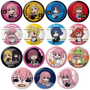 Shokugan: Bocchi The Rock ! - Can Badge Collection - 14 Packs/Box (Candy Toy) [Bandai]