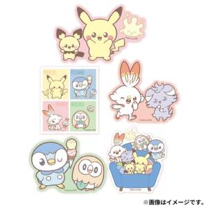 Pokemon: Pokepeace - Flake Sticker Set B [The Pokemon Company]