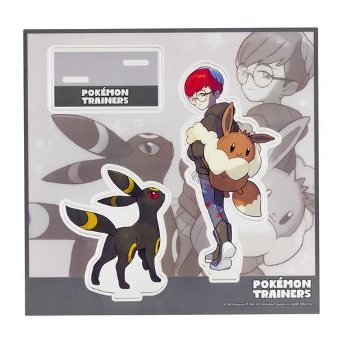 Pokemon: POKÉMON TRAINERS - Acrylic Stand - Penny & Umbreon [The Pokemon Company]