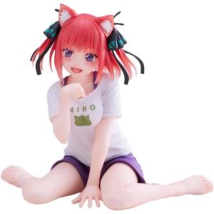 Desktop Cute: The Quintessential Quintuplet - Nakano Nino - Cat Room Wear Ver. (2nd Hand Prize Figure) [Taito]