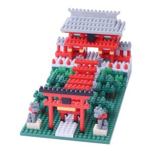 Nanoblock: Inari Shrine (530 Pieces) [Kawada]