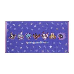 Pokemon: Yonayona Ghost - Mini Bath Towel - Luminous Blue [The Pokémon Company]