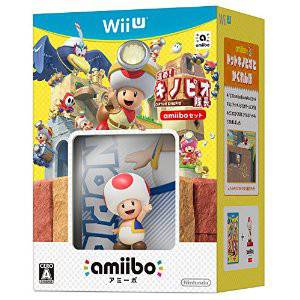 Susume! Kinopio Taichou / Captain Toad - Treasure Tracker - Amiibo Set [WiiU - Occasion BE]