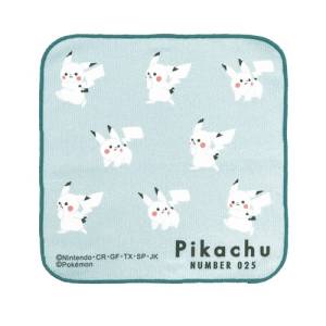 Pokemon: Pikachu Number 025 - Microfiber Hand Towel (Mint Ver.) [The Pokémon Company]