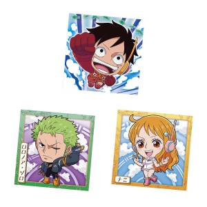 Shokugan: One Piece - Niformation One Piece Great Pirate - Seal Wafer - LOG.8 - 20 Packs/Box (Candy Toy) [Bandai]