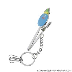 Dragon Quest: Slime Slime - Keychain with clip - King Slime [Square Enix]