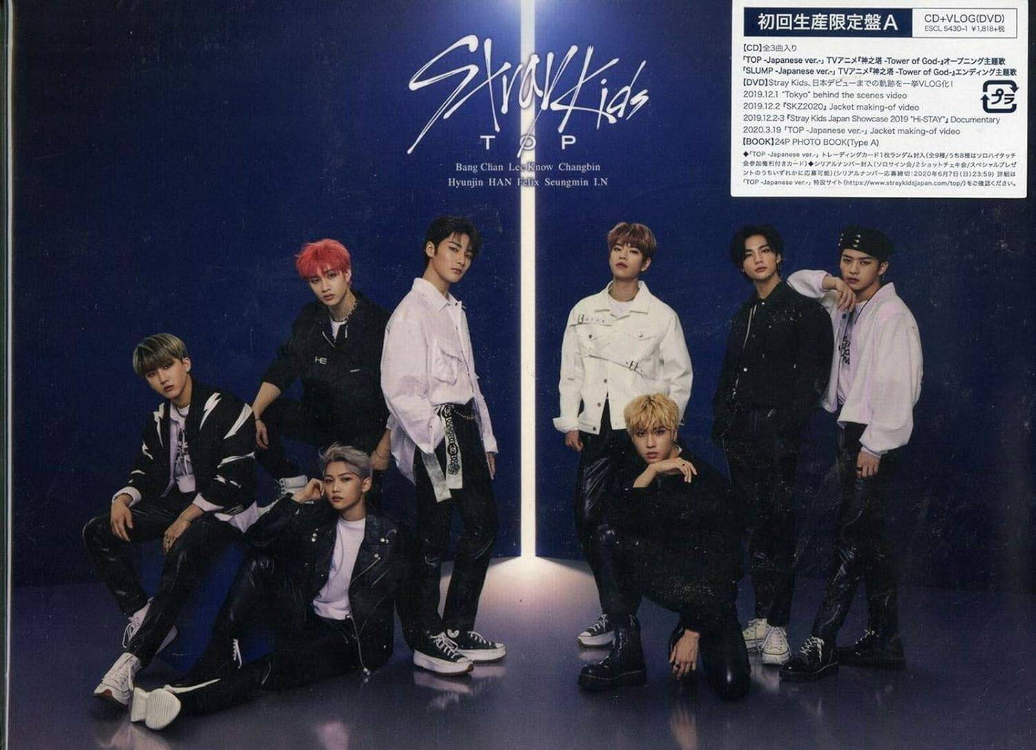 StrayKids: TOP (First Press Edition A) [Audio CD + DVD] - Nin-Nin