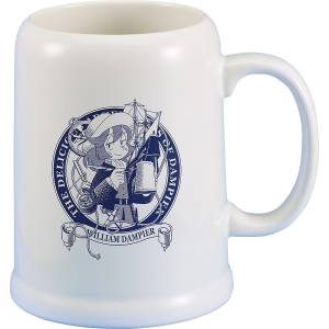 Dampier no Oishii Bouken: Ceramic Beer Stein with Illustration [Good Smile Company]